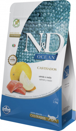Ocean Feline Salmón y Melón Adult Castrados